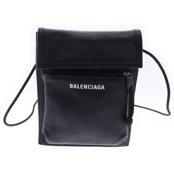 BALENCIAGA Explorer Body Bag Black Pochette Bag Phone Case - Picture 1 of 5